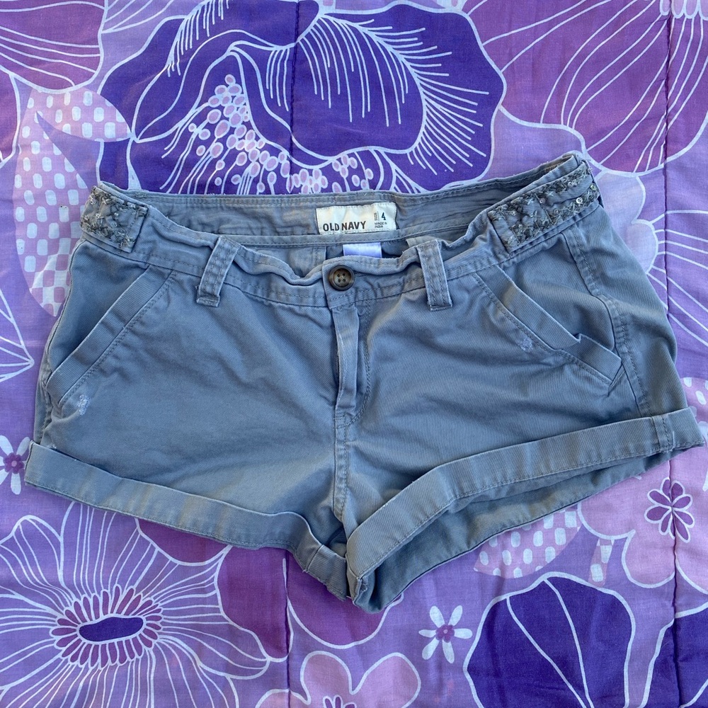 Vintage Old Navy Gray Shorts Size 4